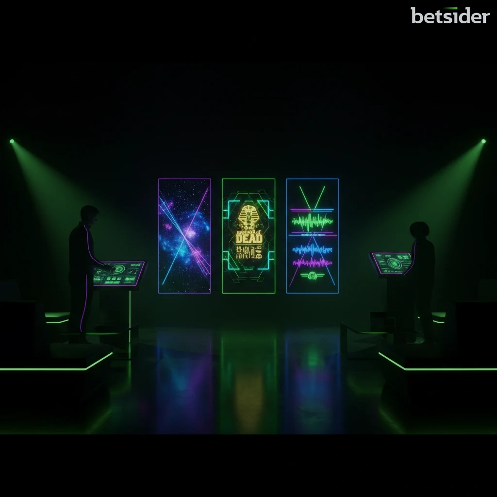 Una selezione di video slot popolari disponibili sull'app Betsider
