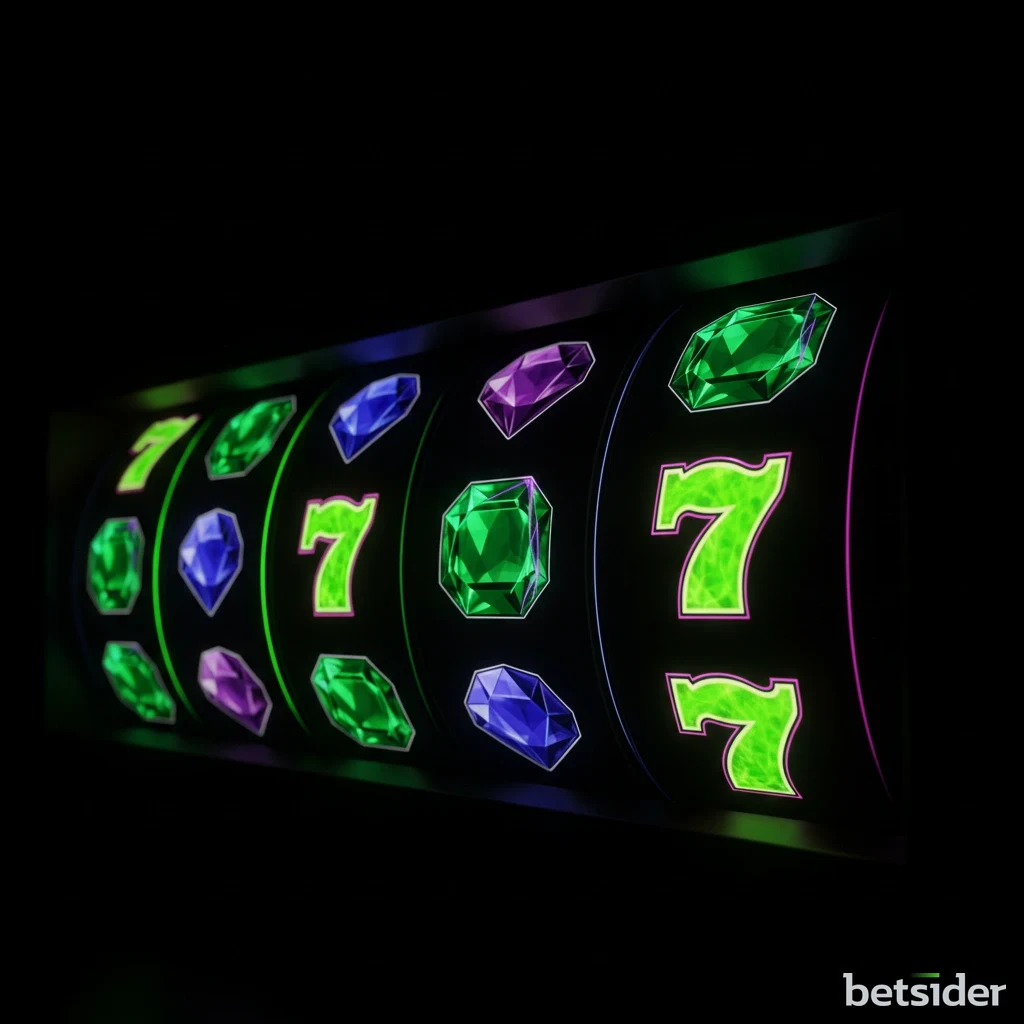 Un tavolo da blackjack digitale visto dall'alto con carte e fiches pronte per la giocata.