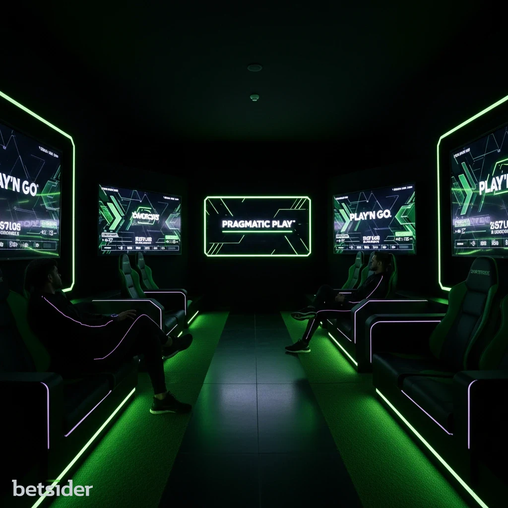 Griglia di icone di diverse video slot disponibili nella lobby del casinò Betsider.